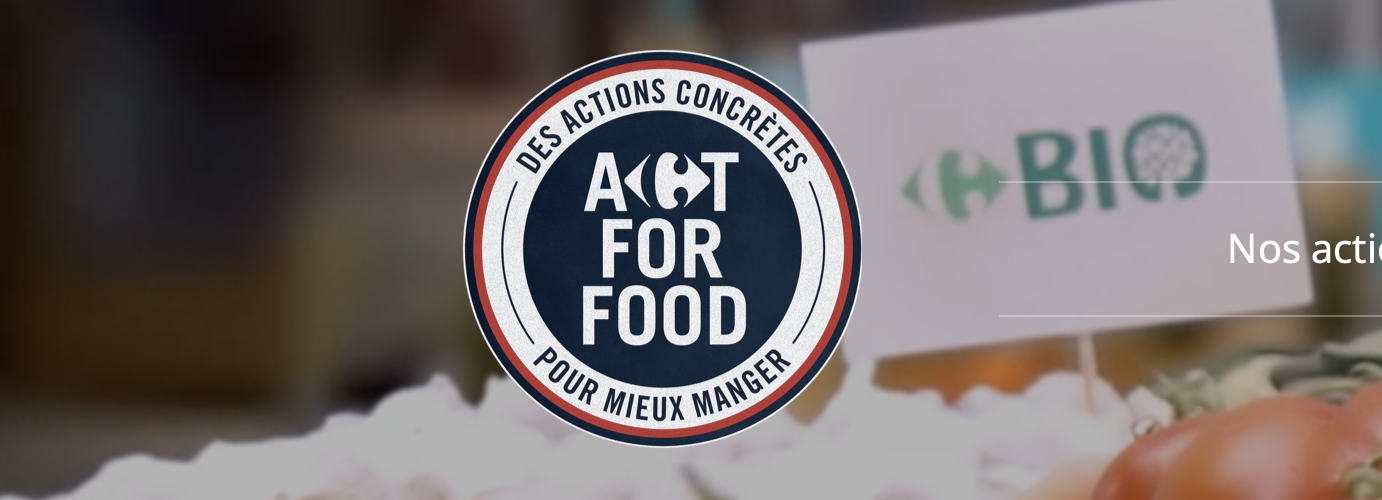 Act for food - Carrefour