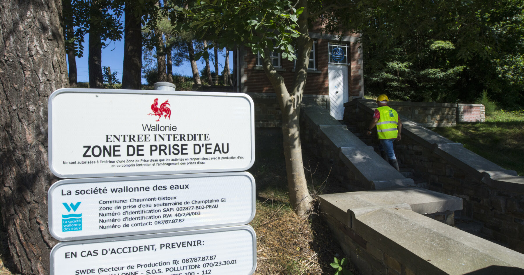 Captages eau Wallonie